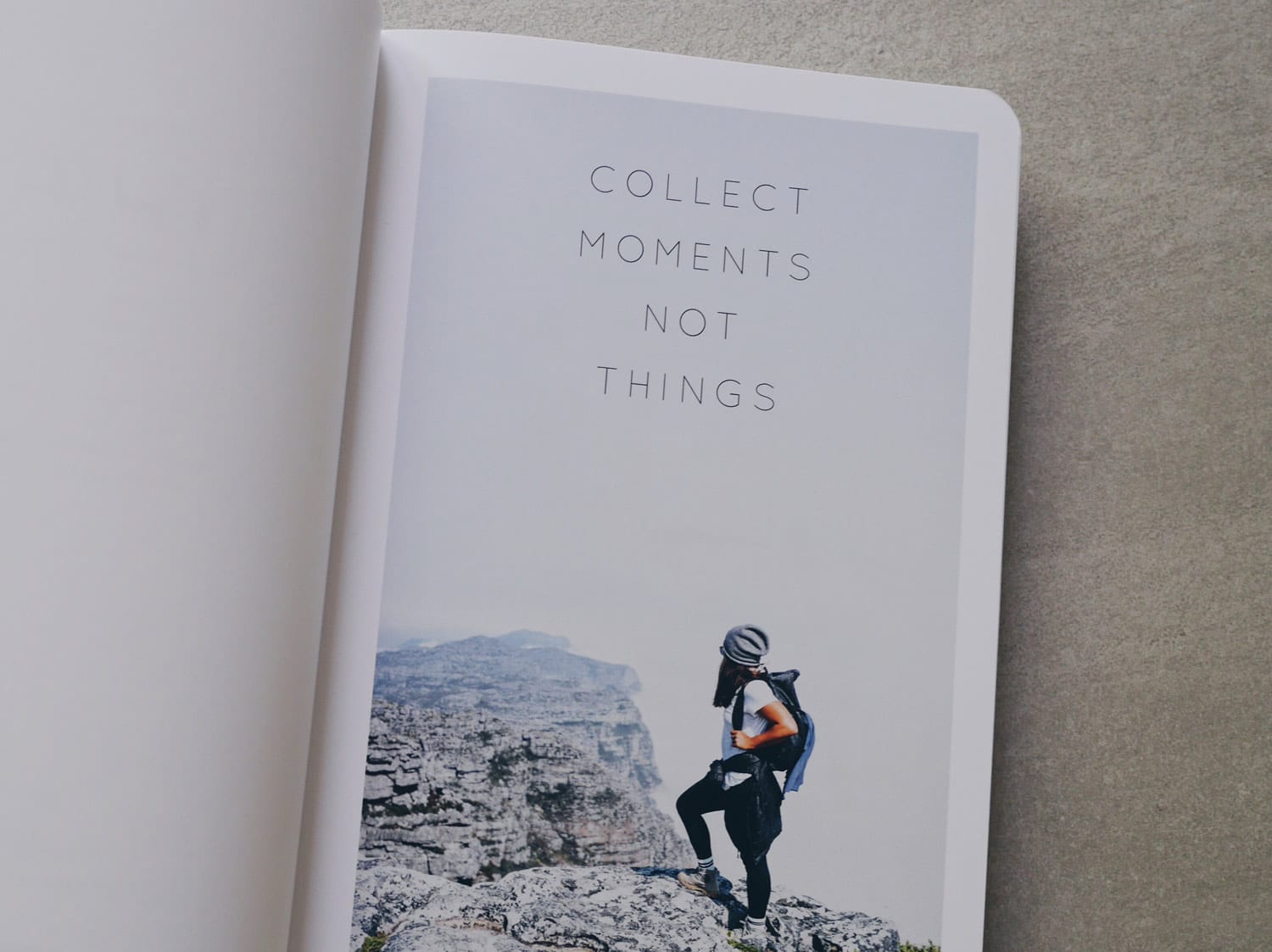 Collect moments not things Blogprojekt